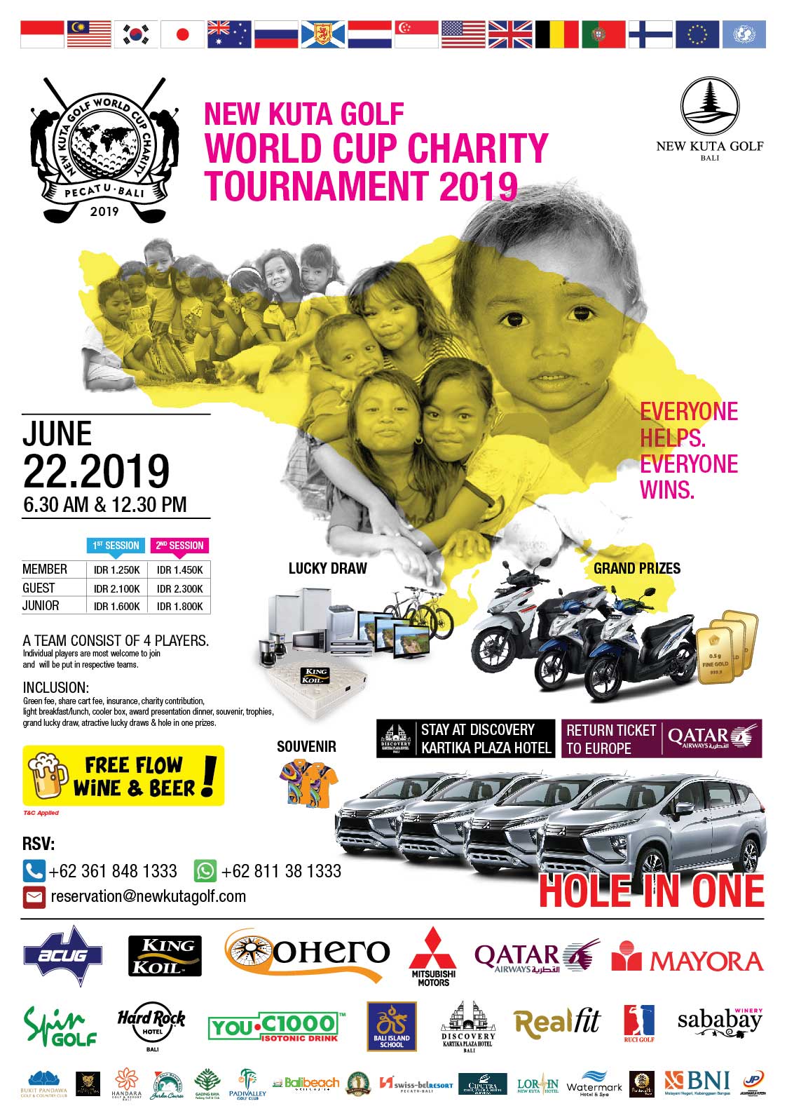 New Kuta Golf World Cup Charity 2019