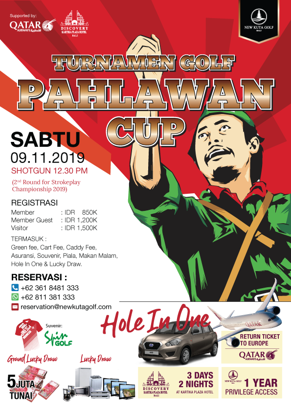 Turnamen Golf Pahlawan Cup 2019