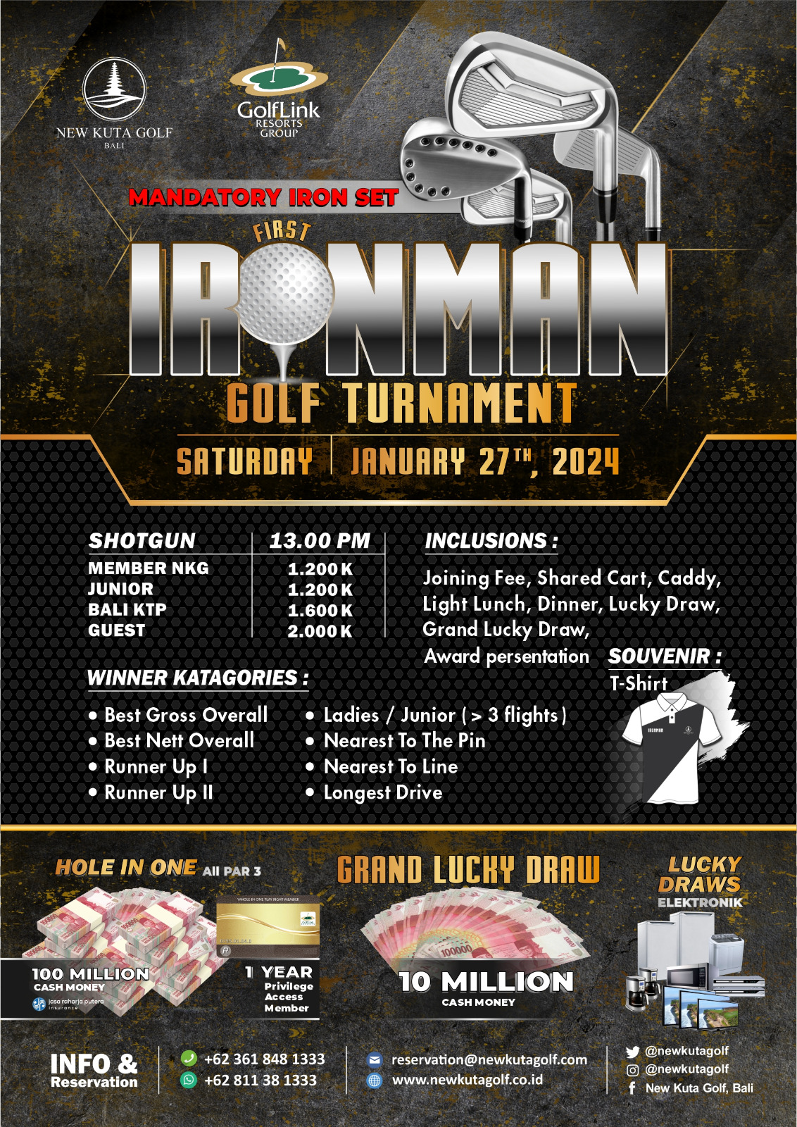 IRONMAN GOLF TOURNAMENT